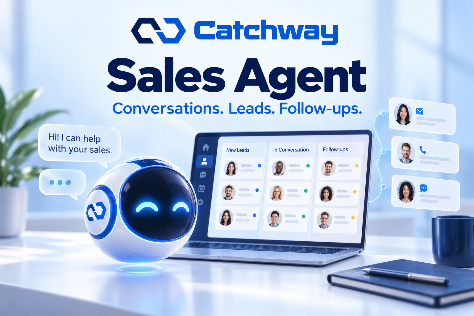 Catchway Sales Agent illustration